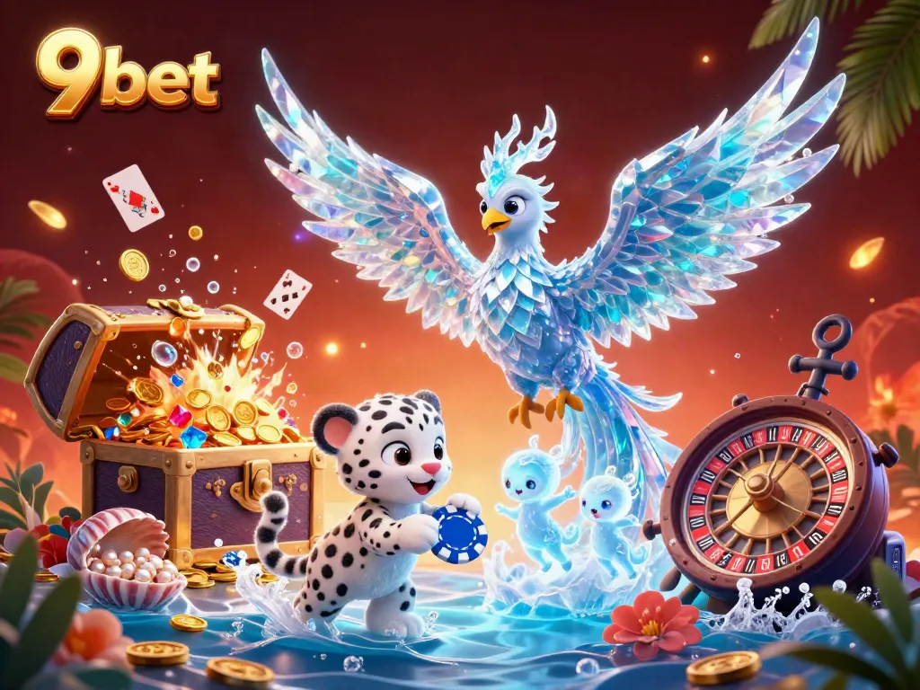 Engage with the dynamic world of 9bet featuring magical elements and a lively casino atmosphere.