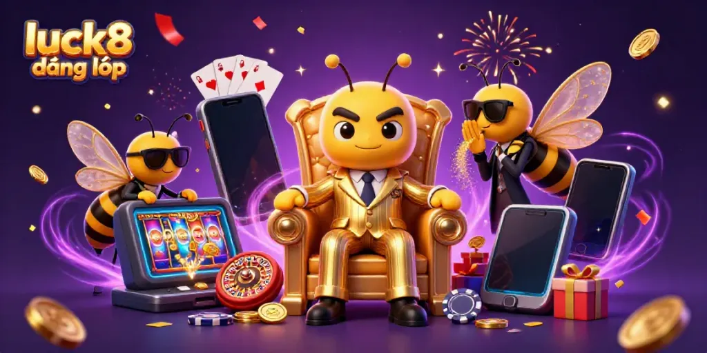 Engage in luck8 đăng nhập with winning strategies showcased in this vibrant casino scene.